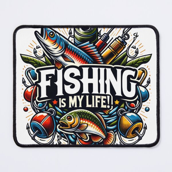 Item preview, Fishing Is My Life! designed and sold by PassionforLove.