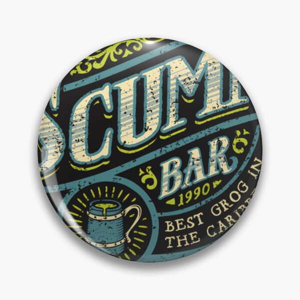 Item preview, The Pirate Bar Blue designed and sold by MaximillianDic.