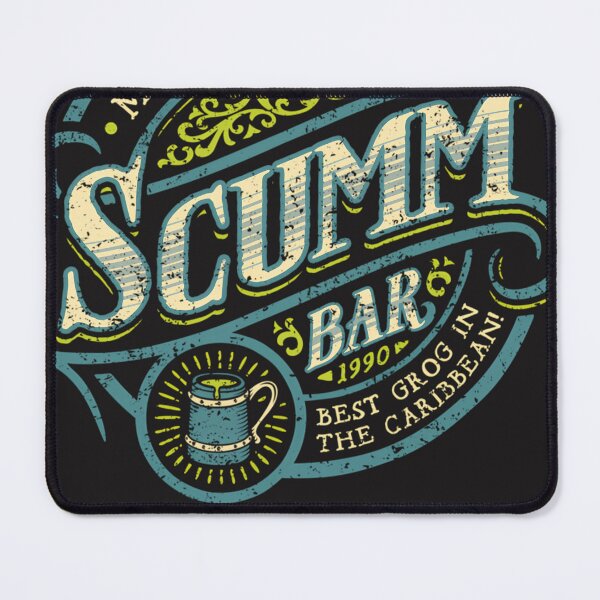 Item preview, The Pirate Bar Blue designed and sold by MaximillianDic.