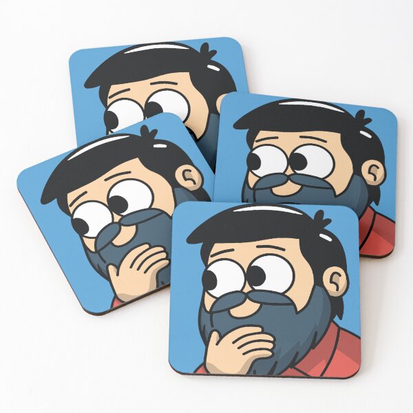 Item preview, Bearded guy thinking designed and sold by PI-CO.