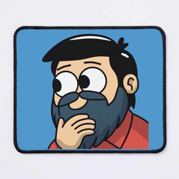 Item preview, Bearded guy thinking designed and sold by PI-CO.