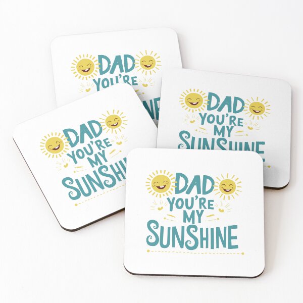 Item preview, Dad, You're My Sunshine: Cheerful Father's Day Illustration designed and sold by HahaHandlesHub.