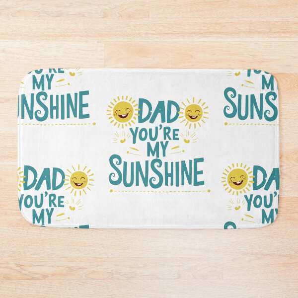 Item preview, Dad, You're My Sunshine: Cheerful Father's Day Illustration designed and sold by HahaHandlesHub.