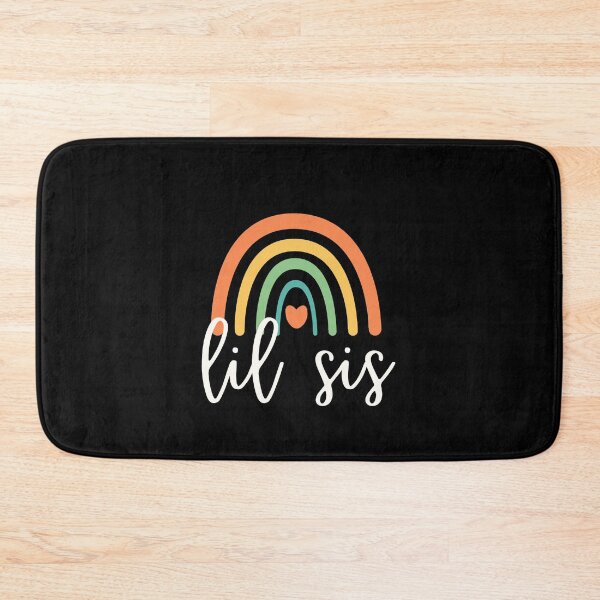 Item preview, Lil Sis - Colorful Rainbow - Heart - Family Reunion designed and sold by patternjp.