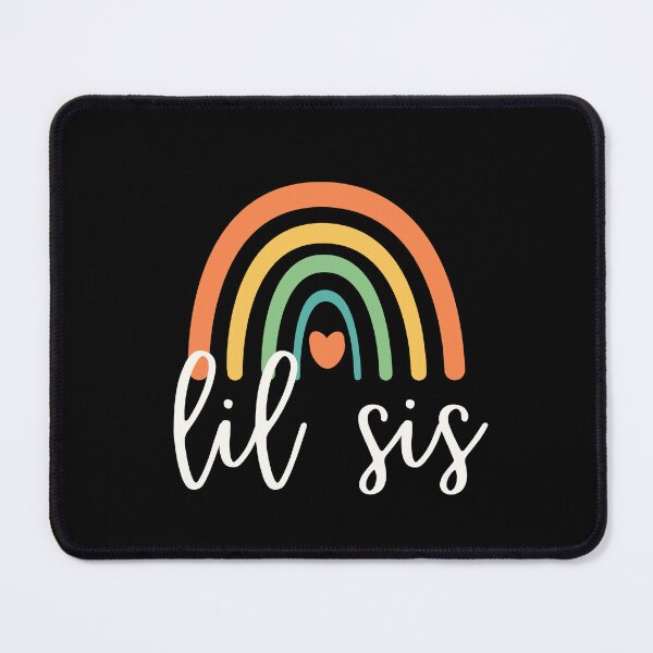 Item preview, Lil Sis - Colorful Rainbow - Heart - Family Reunion designed and sold by patternjp.