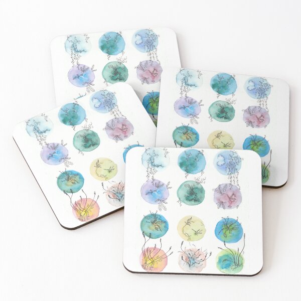 Item preview, Botanical Circles designed and sold by dabblerinksie.