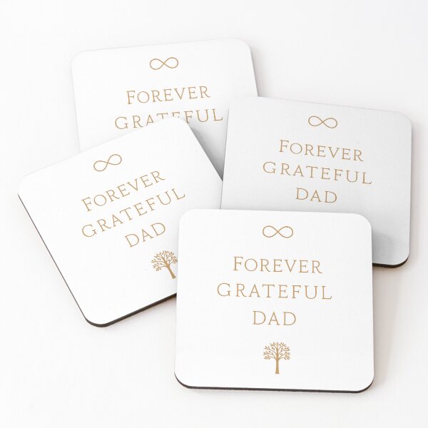Item preview, Forever Grateful Dad: Timeless Father's Day Tribute designed and sold by HahaHandlesHub.
