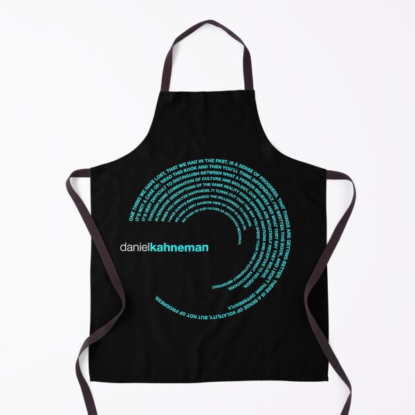 Item preview, Daniel Kahneman famous quotes poster [aqua] designed and sold by CMYKStudio.
