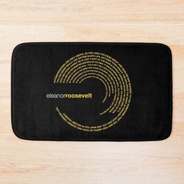Item preview, Eleanor Roosevelt famous quotes poster [gold] designed and sold by CMYKStudio.