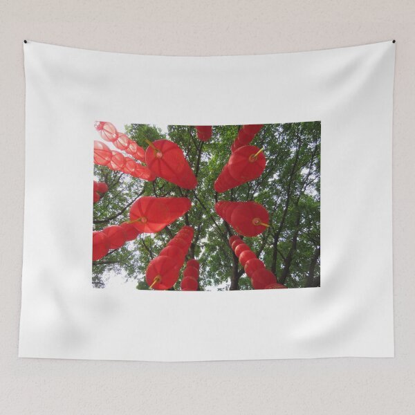 Item preview, Underneath -  Looking Up At A Million Chinese Lanterns Hanging From The Trees designed and sold by exploramum.