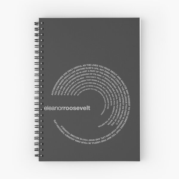 Item preview, Eleanor Roosevelt famous quotes poster [silver] designed and sold by CMYKStudio.