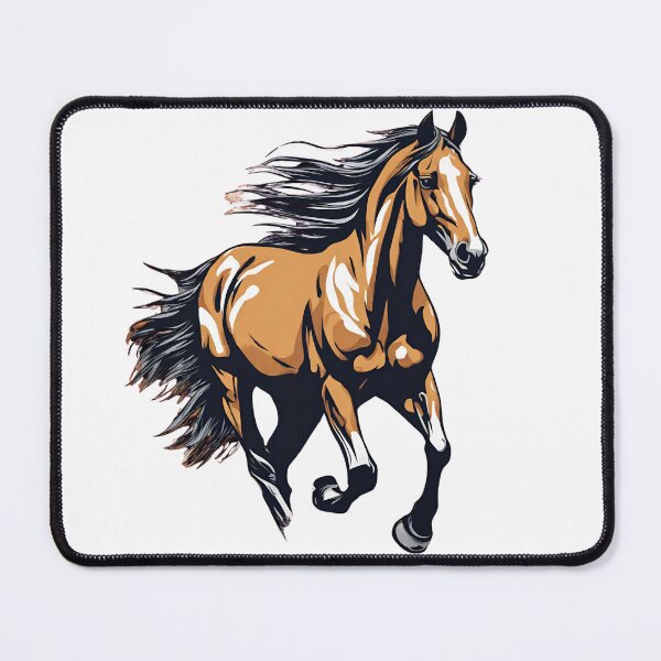 Item preview, Galloping Grace: Running Horse Art for Horse Lovers designed and sold by TRYKID.