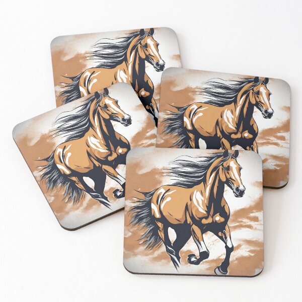 Item preview, Galloping Grace: Running Horse Art for Horse Lovers designed and sold by TRYKID.