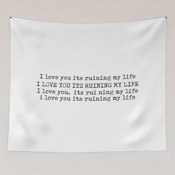 Item preview, i love you its ruining my life- fortnight designed and sold by hatgan.
