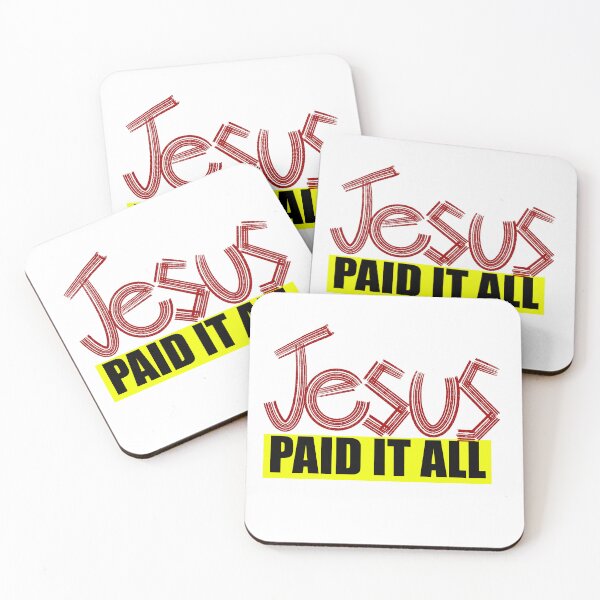 Item preview, Jesus Paid It all designed and sold by LizHumorComics.