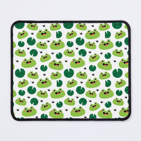 Item preview, Frog Party Pattern Cottagecore Aesthetic designed and sold by lycancorvus.