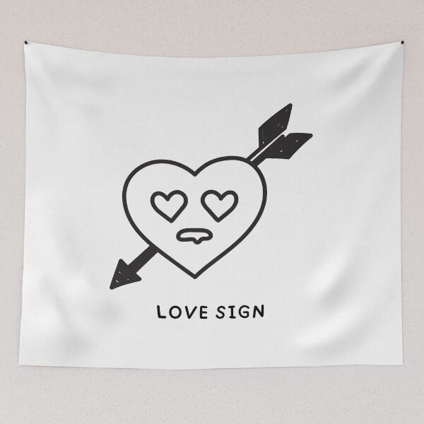 Item preview, Love sign designed and sold by EternityLoves.