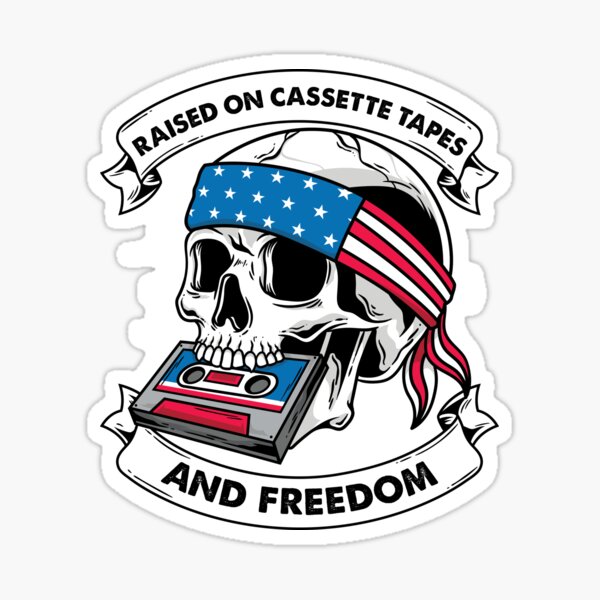Item preview, Funny Gen X Generation X Cassette Tapes & Freedom designed and sold by Crush Retro®.
