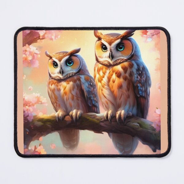 Item preview, owls on a branch designed and sold by janjacbu.