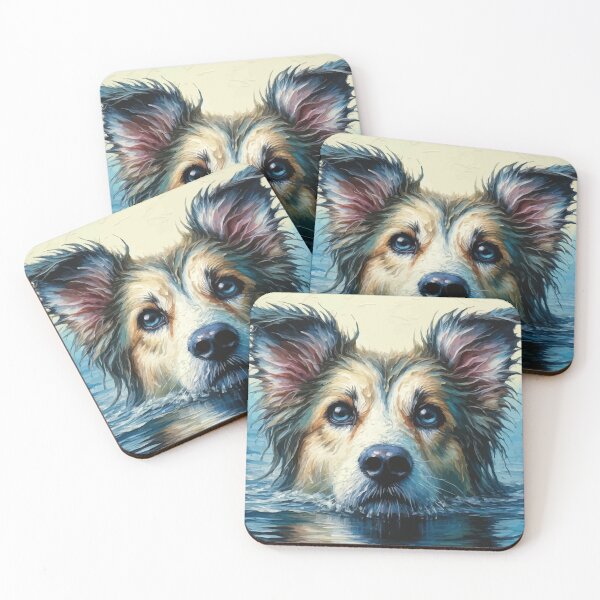 Item preview, Canine Emergence: Aquatic Reflections designed and sold by JawArts.