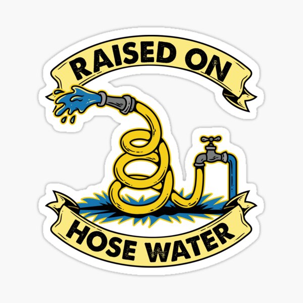 Item preview, Funny Gen X Generation X Raised on Hose Water designed and sold by Crush Retro®.