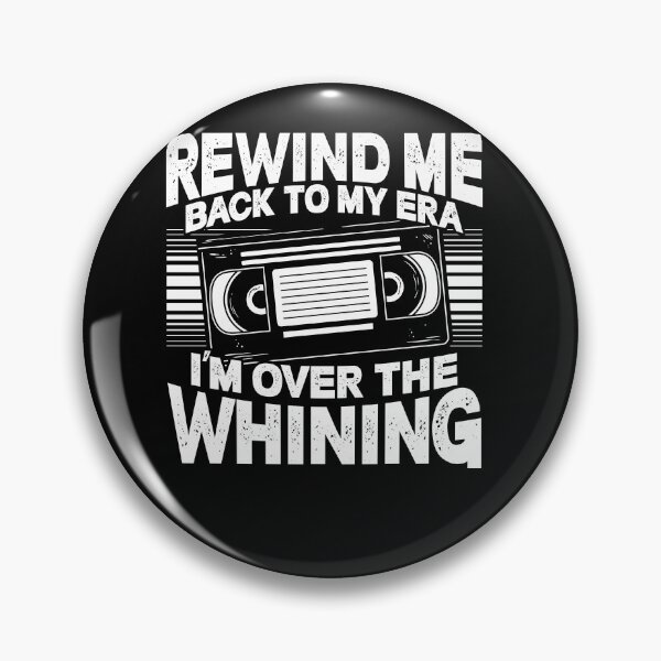 Item preview, Funny Gen X Generation X Rewind Me Back designed and sold by Crush Retro®.