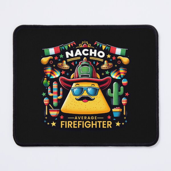 Item preview, Nacho Average Firefighter Bombero designed and sold by Lollipoppastel.