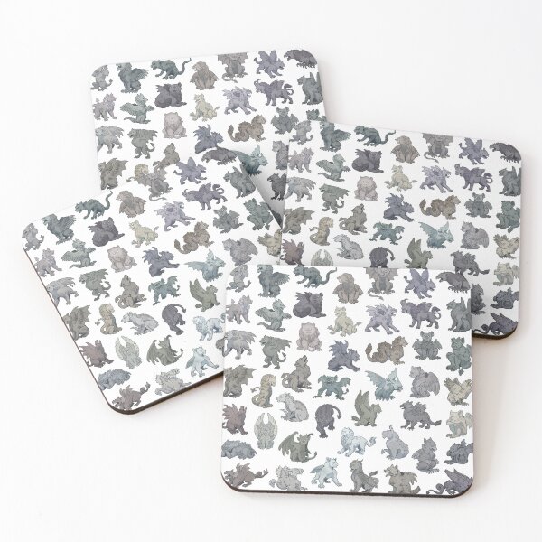 Item preview, gargoyle pattern!! designed and sold by chaoticcaprisun.