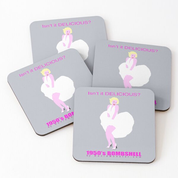 Item preview, "Isn't it Delicious?" Blonde Bombshell Silhouette designed and sold by DavidMonsterInc.
