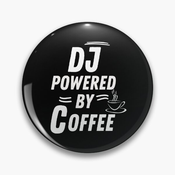 Item preview, DJ powered by coffee designed and sold by annoying-shirts.