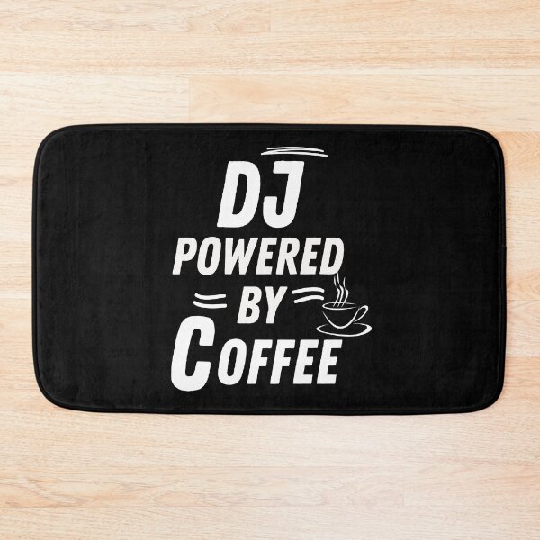 Item preview, DJ powered by coffee designed and sold by annoying-shirts.