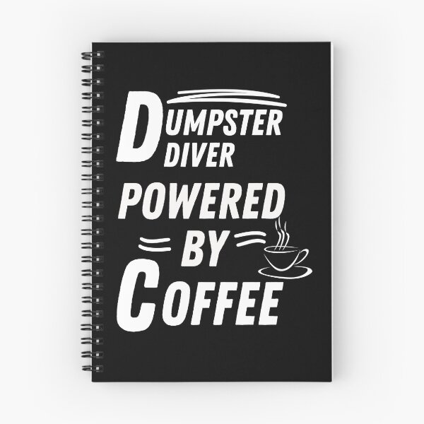 Item preview, Dumpster Diver powered by coffee designed and sold by annoying-shirts.