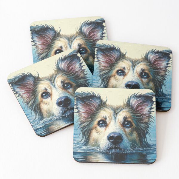 Item preview, Copie de Canine Emergence: Aquatic Reflections designed and sold by JawArts.