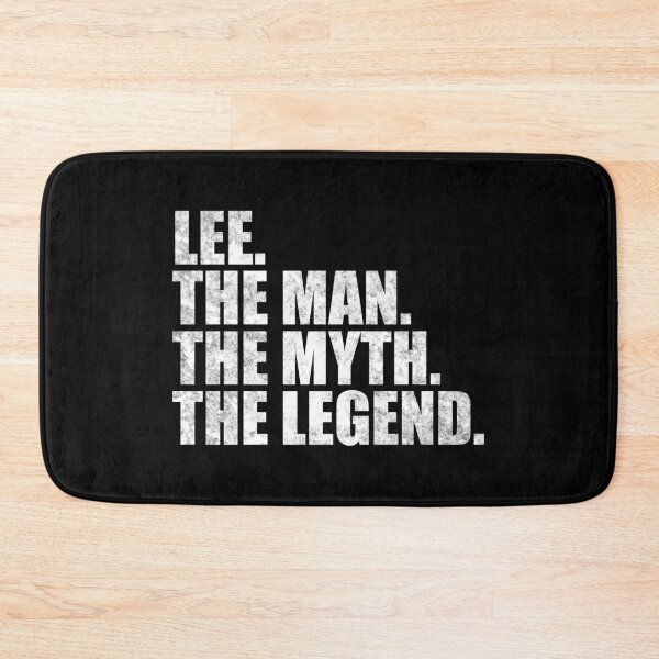 Item preview, Lee Name Lee The Man The Myth The legend designed and sold by Teelogic.