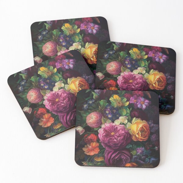 Item preview, Moody Floral  designed and sold by jojotou.