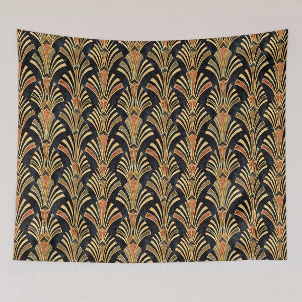 Item preview, Art deco 12 inspired upholstery print designed and sold by okeyjet.