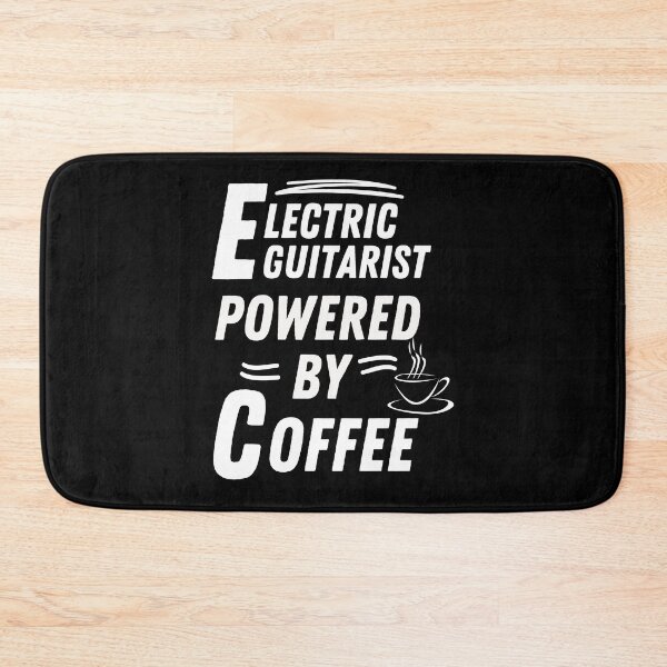 Item preview, Electric Guitarist powered by coffee designed and sold by annoying-shirts.
