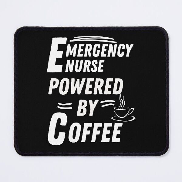 Item preview, Emergency Nurse powered by coffee designed and sold by annoying-shirts.