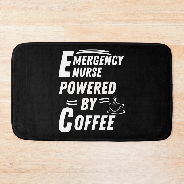 Item preview, Emergency Nurse powered by coffee designed and sold by annoying-shirts.