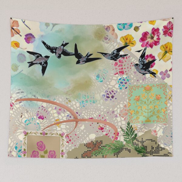 Item preview, Love of flora designed and sold by lindosilks.