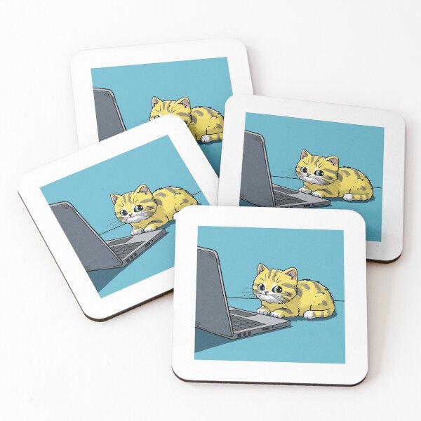 Item preview, My cat loves laptops designed and sold by Mooney Mew.