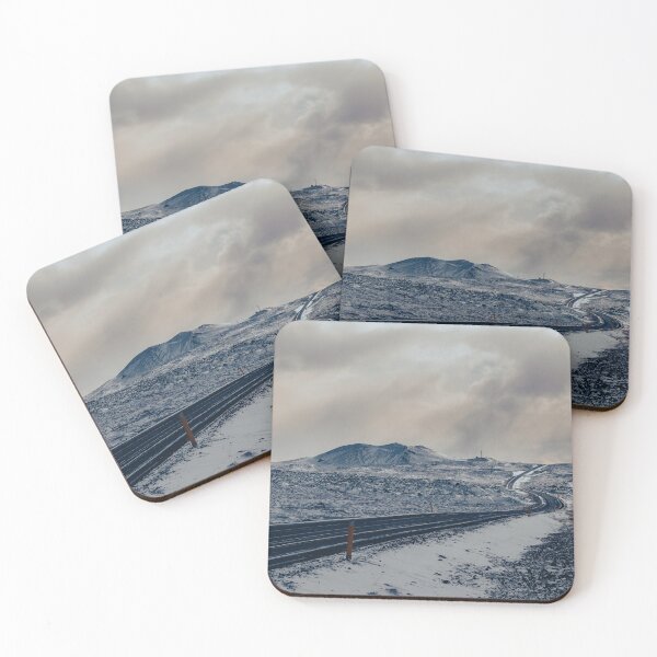 Item preview, Storm of snow in Iceland road trip designed and sold by zakaz86.