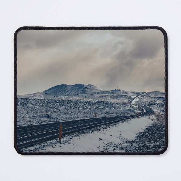Item preview, Storm of snow in Iceland road trip designed and sold by zakaz86.