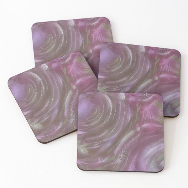 Item preview, Ethereal Feathers: Swirly Purple Abstract designed and sold by MrKATORSKI.