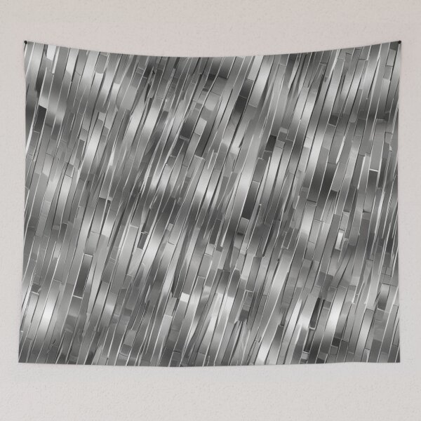 Item preview, Abstract Silver Metallic Pattern designed and sold by calibrit.