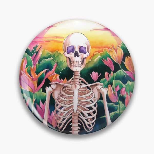 Item preview, lotus meditating skeleton designed and sold by ururuty.