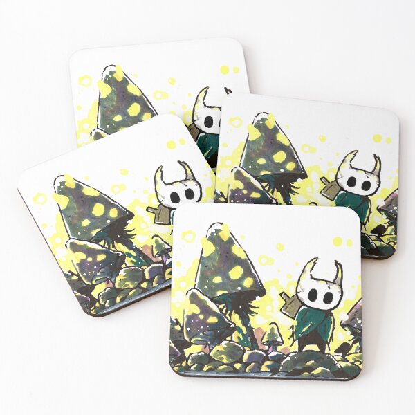 Item preview, Hollow knight and mushrooms designed and sold by KELIA ..