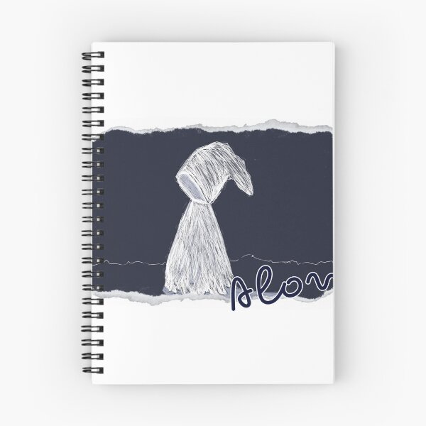 Item preview, The ghost alone blue and white designed and sold by J4narose.