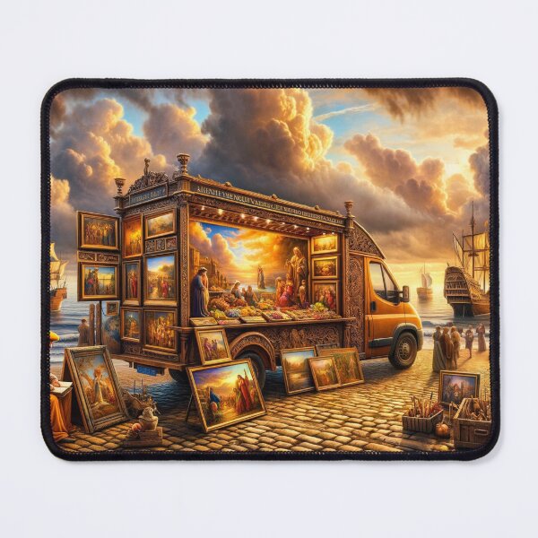 Item preview, The Seaside Art Vendor designed and sold by Paul Louis Villani.