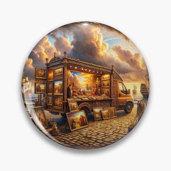 Item preview, The Seaside Art Vendor designed and sold by Paul Louis Villani.